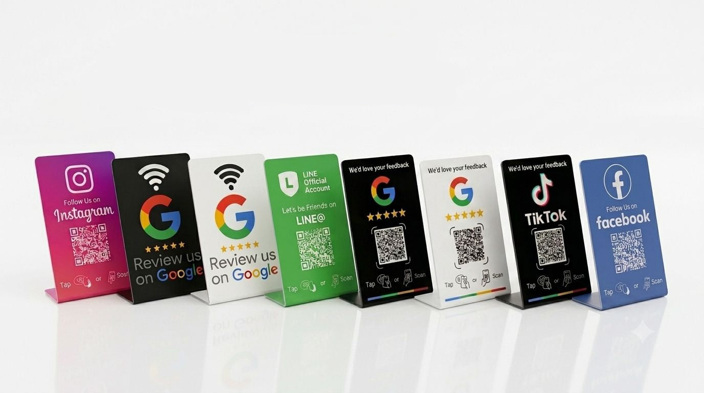 Standing NFC Cards